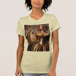 Steampunk Victorian Guld Astronomer T Shirt