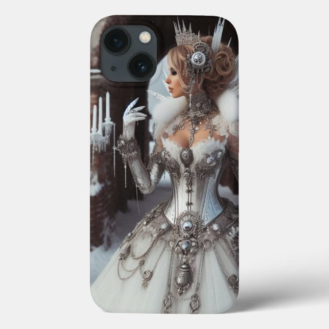 Steampunk Victorian Industrial Winter Ice Queen (Baksida)