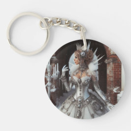 Steampunk Victorian Industrial Winter Ice Queen