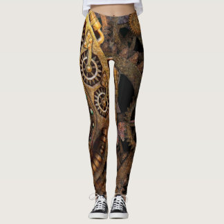 Steampunk Victorian och Edwardian Stilar Leggings