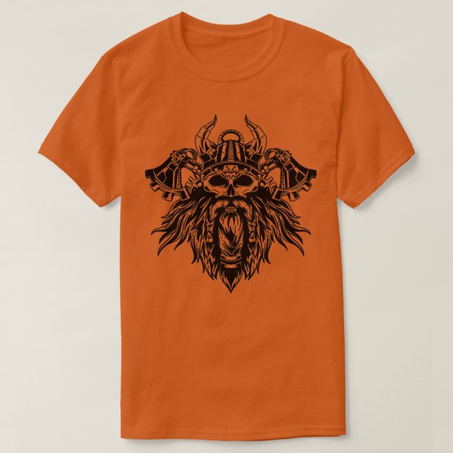 Steampunk viking t shirt (Design framsida)