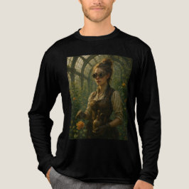 Steampunk Viktoriansk Trädgårdskonst T Shirt