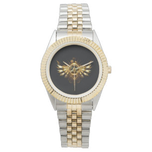 Steampunk vingar armbandsur