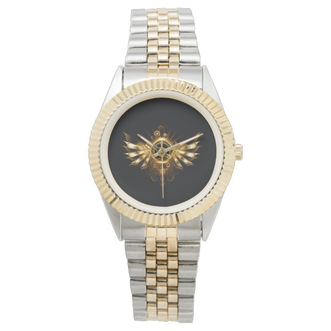 Steampunk vingar armbandsur (Framsida)