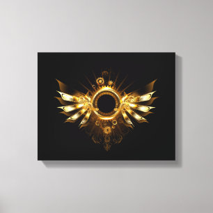 Steampunk vingar canvastryck