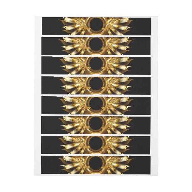 Steampunk vingar etikettband (Ark)