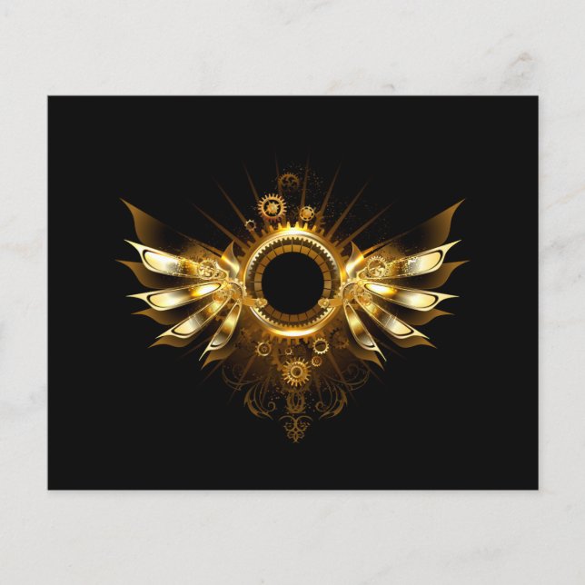Steampunk vingar flygblad (Framsidan)