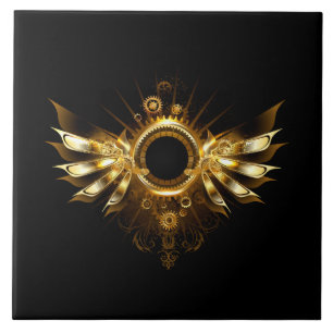 Steampunk vingar kakelplatta