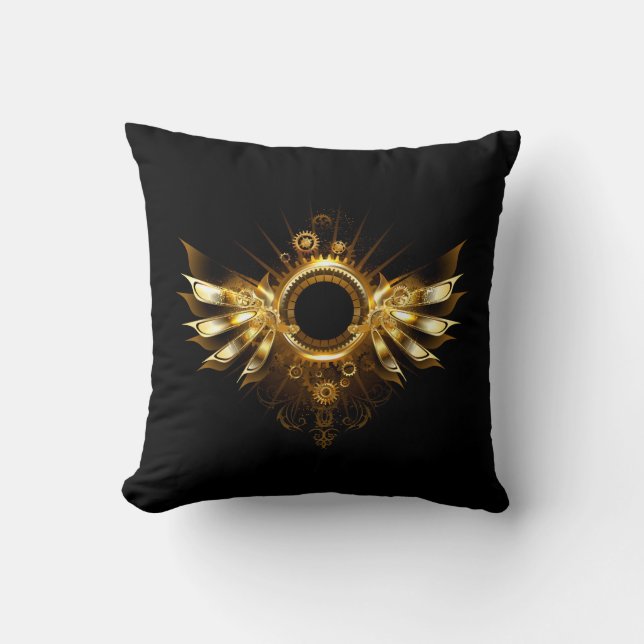 Steampunk vingar kudde (Framsida)