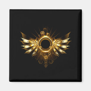 Steampunk vingar magnet