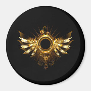 Steampunk vingar magnet