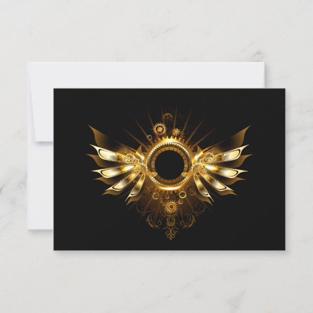 Steampunk vingar OSA kort (Framsida)