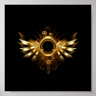 Steampunk vingar poster