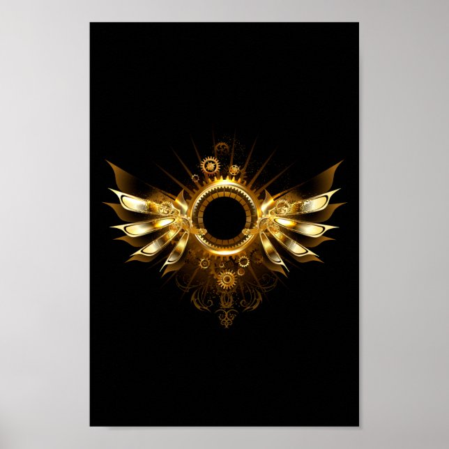 Steampunk vingar poster (Framsidan)