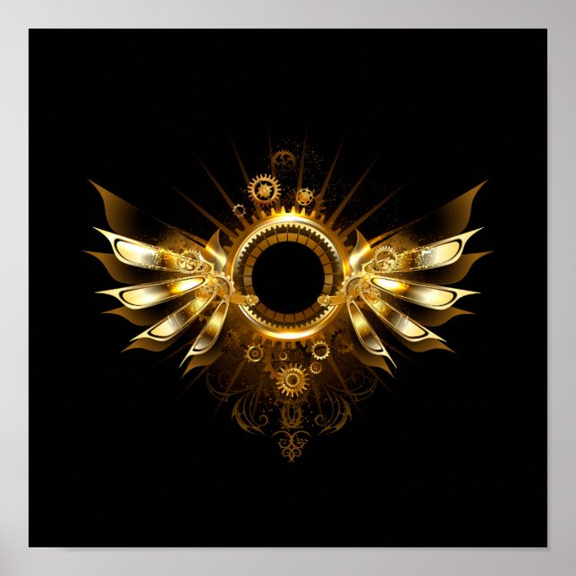 Steampunk vingar poster (Framsidan)