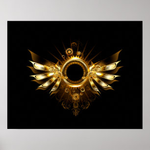 Steampunk vingar poster