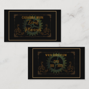 Steampunk Vintage Antique Visitkort