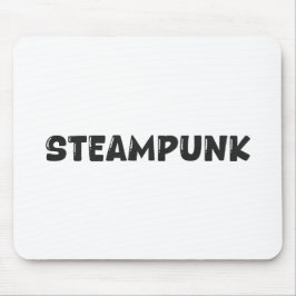Steampunk Vintage Art – Typography Mousepad Musmatta