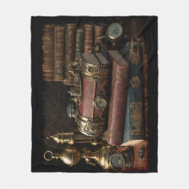 Steampunk Vintage Bokar Fleecefilt