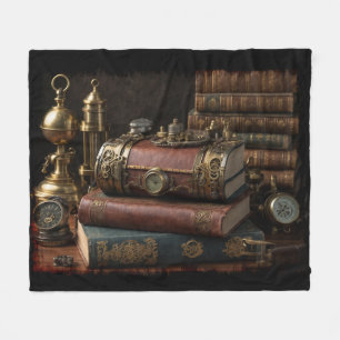 Steampunk Vintage Bokar Fleecefilt