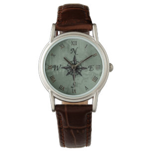 Steampunk Vintage Gamle Compass Ro Design Armbandsur