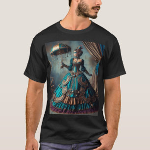 Steampunk Vintage Victorian Dam Circus Performer T Shirt