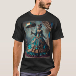 Steampunk Vintage Victorian Lady Cirkusartist T Shirt