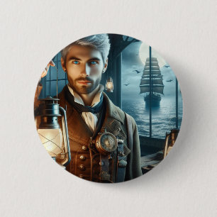 Steampunk Vintage Victorian Lighthouse Keeper Knapp