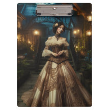 Steampunk Vintage Victorian Moonlight Dam