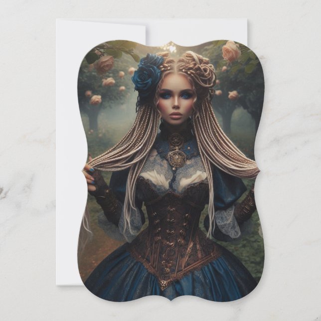 Steampunk Vintage Victorian Ro Dam Braids (Framsida)