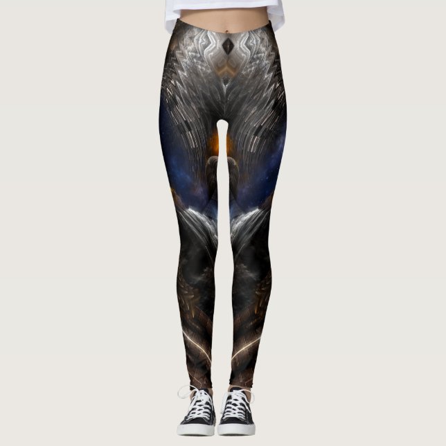 Steampunk Visions Leggings (Framsida)