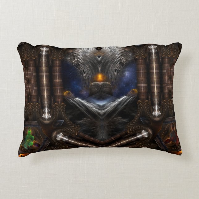 Steampunk Visions Prydnadskudde (Framsidan)