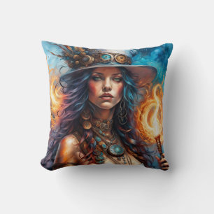 Steampunk Voodoo Queen 1 Kudde