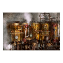 Steampunk - VS - Destillationsapparater