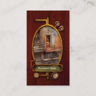Steampunk - VVS - VVS-männens dilemma Visitkort