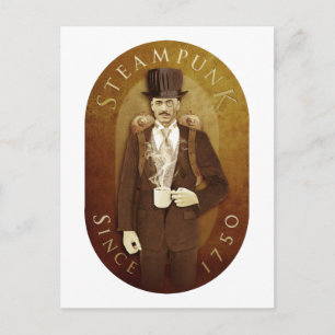STEAMPUNK VYKORT