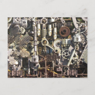Steampunk Vykort