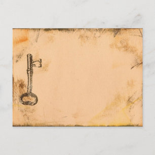 Steampunk-vykort Vykort