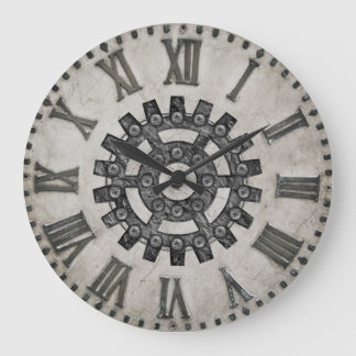 Steampunk Wall Clock Stor Klocka