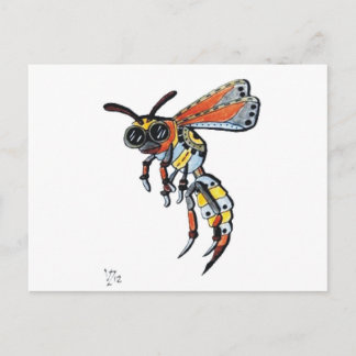 Steampunk Wasp.jpg Vykort