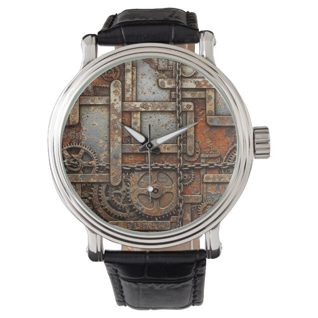Steampunk Watch Armbandsur (Framsida)