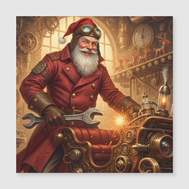  Steampunk Weihnachtsmann Werkstatt (Framsida)