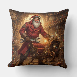 Steampunk Weihnachtsmann Werkstatt Kudde