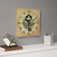 Steampunk Winged Nyckel & Cog Wheel