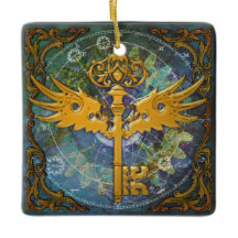 Steampunk Winged Nyckel