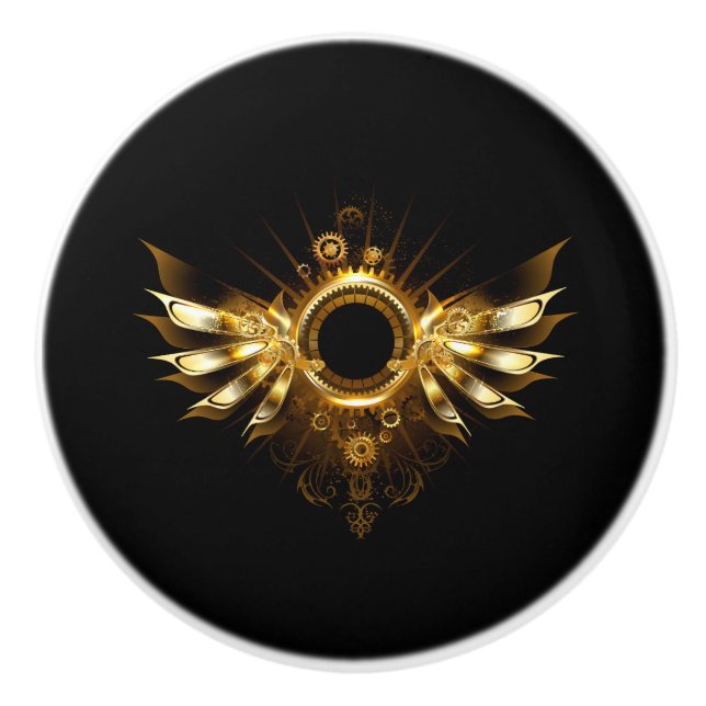 Steampunk wings knopp (Framsidan)