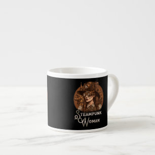 Steampunk Woman Espresso Mugg Espressomugg