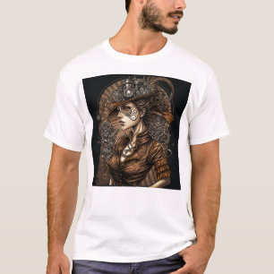 Steampunk Woman T Shirt