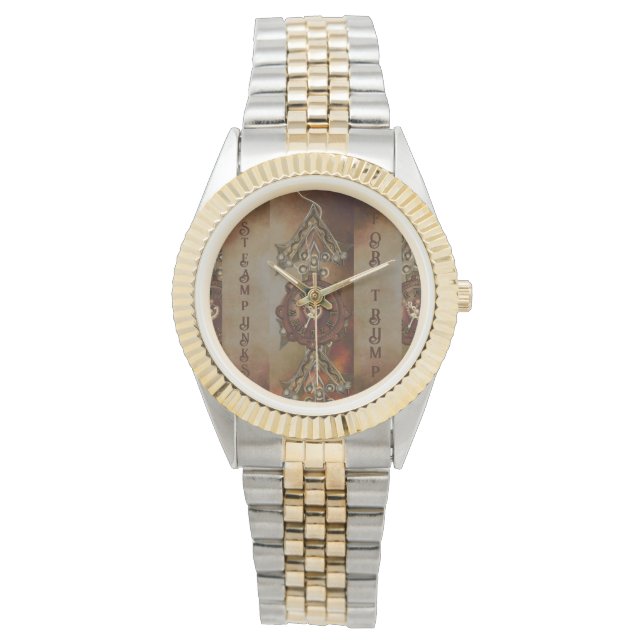 STEAMPUNKTER FÖR TRUMP ARMBANDSUR (Framsida)