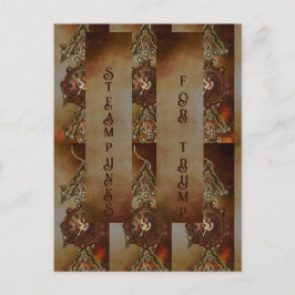 STEAMPUNKTER FÖR TRUMP VYKORT